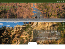 Tablet Screenshot of midlife-hikers.com